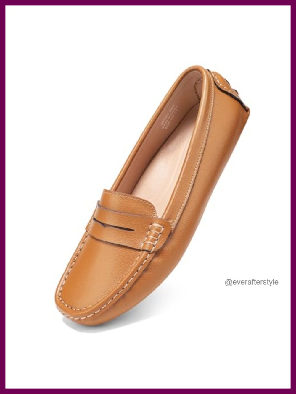 Genuine Leather Penny Loafers Comfort Slip On Driving Mocc